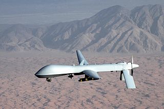 MQ-1 Predator unmanned aircraft. U.S. Air Force photo/Lt Col Leslie Pratt