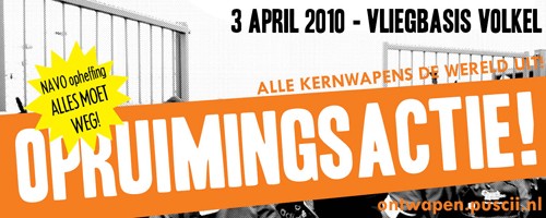 bombspotting Volkel, 3 april 2010